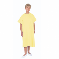 Reusable Cloth Patient Gown yellow