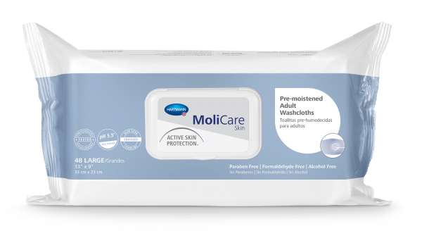 MoliCareu00ae Skin Washcloths MoliCareu00ae Skin Washcloths Product Image