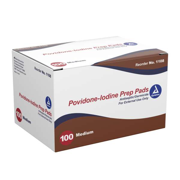 Povidone Iodine Prep Pad 100ct Povidone Iodine Prep Pad 100ct Product Image