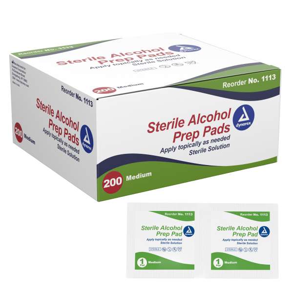 Alcohol Prep Pad large 100ct Alcohol Prep Pad large 100ct Product Image