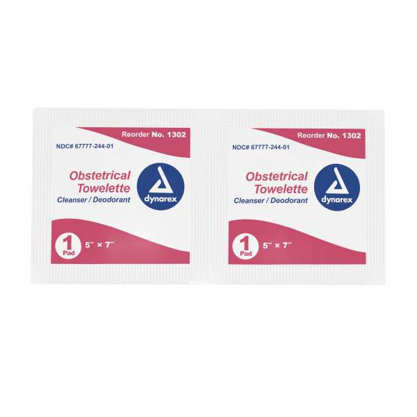 Obstetrical towelette 100ct Obstetrical towelette 100ct Product Image
