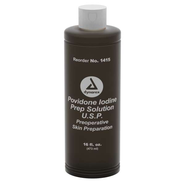 Povidone Iodine Prep Solution 16oz Povidone Iodine Prep Solution 16oz Product Image