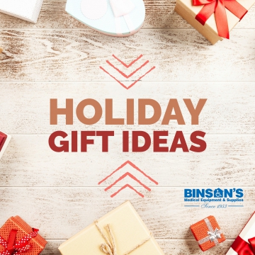 Holiday Gift Ideas Gifts with text overlay that says Holiday Gift Ideas