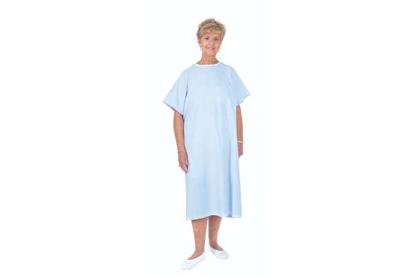 Deluxe Reusable Cloth Patient Gown Deluxe Reusable Cloth Patient Gown Product Image