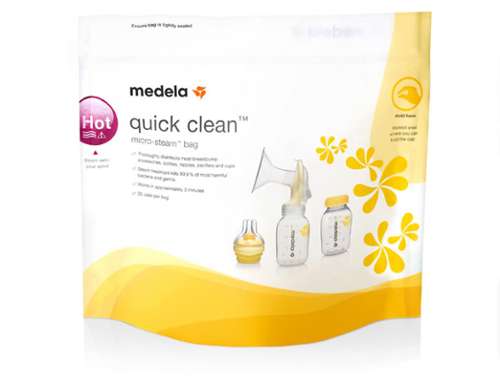 Quick Clean Microsteam Bags 5ct Quick Clean Microsteam Bags 5ct Product Image