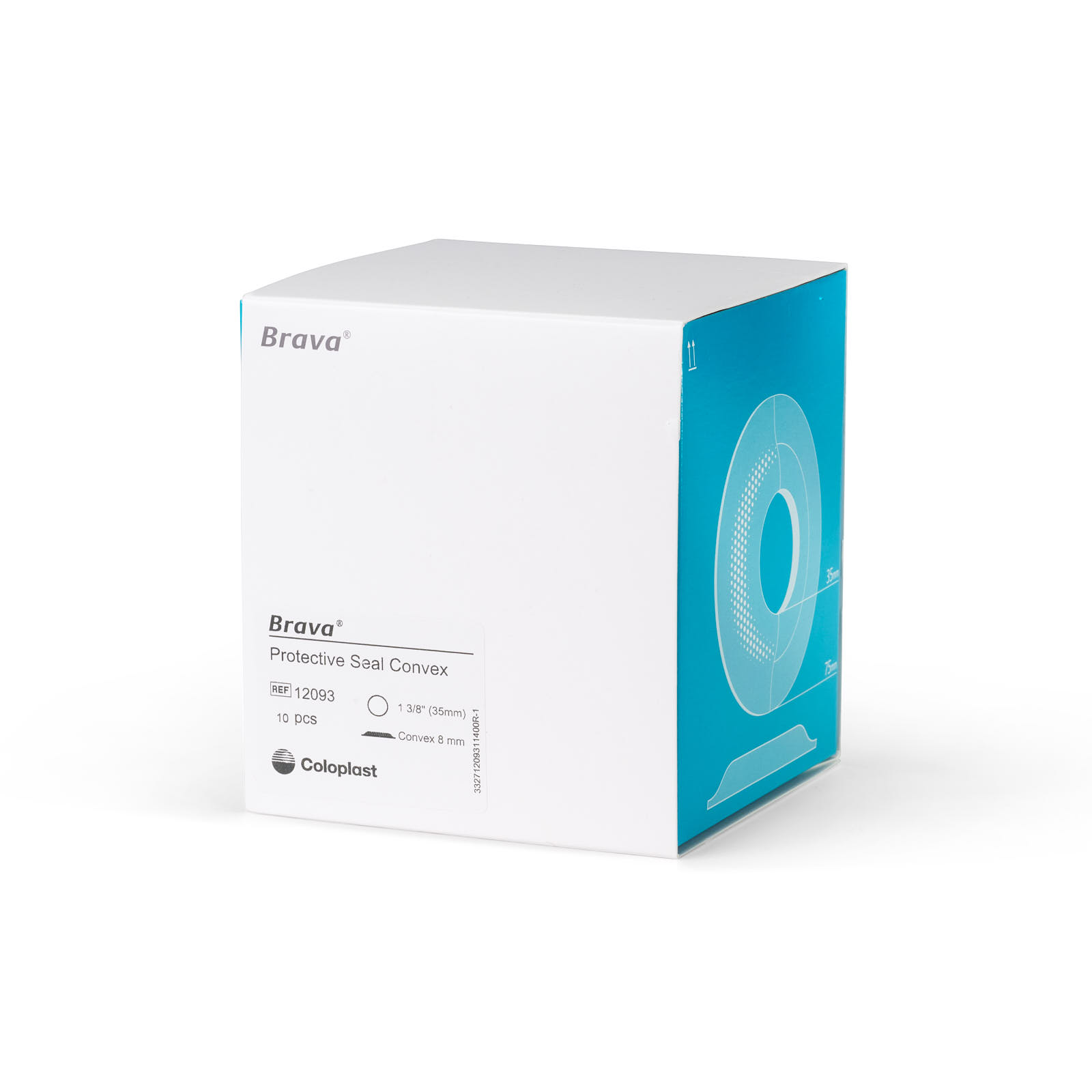Blue Border chocoNekoβ Convex Protective Seal | Binson's Medical Equipment & Supplies