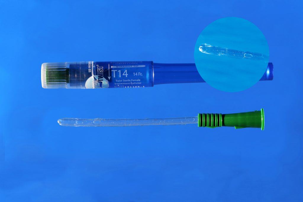 Cure Twist Intermittent Female Catheter Cure Twist® Intermittent Female Catheter Product Image