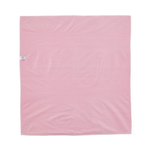 A single pink Medline Sofnit 300 reusable underpad measuring 18 by 24 inches, featuring a smooth cotton-polyester twill surface and square corners for bed and furniture protection. Product Image