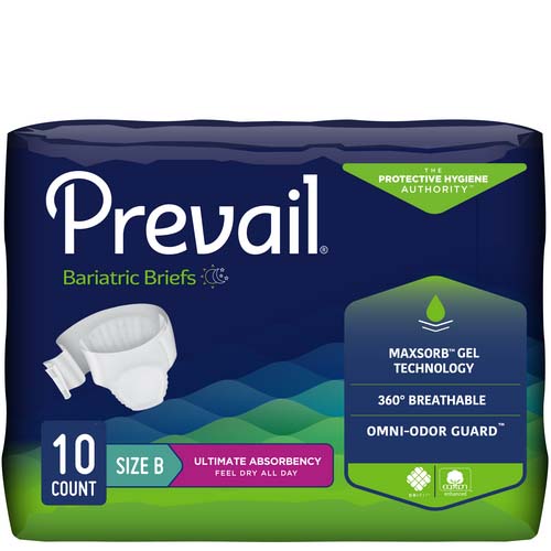 Prevail Bariatric Incontinence Brief for Men & Women size b Product Image