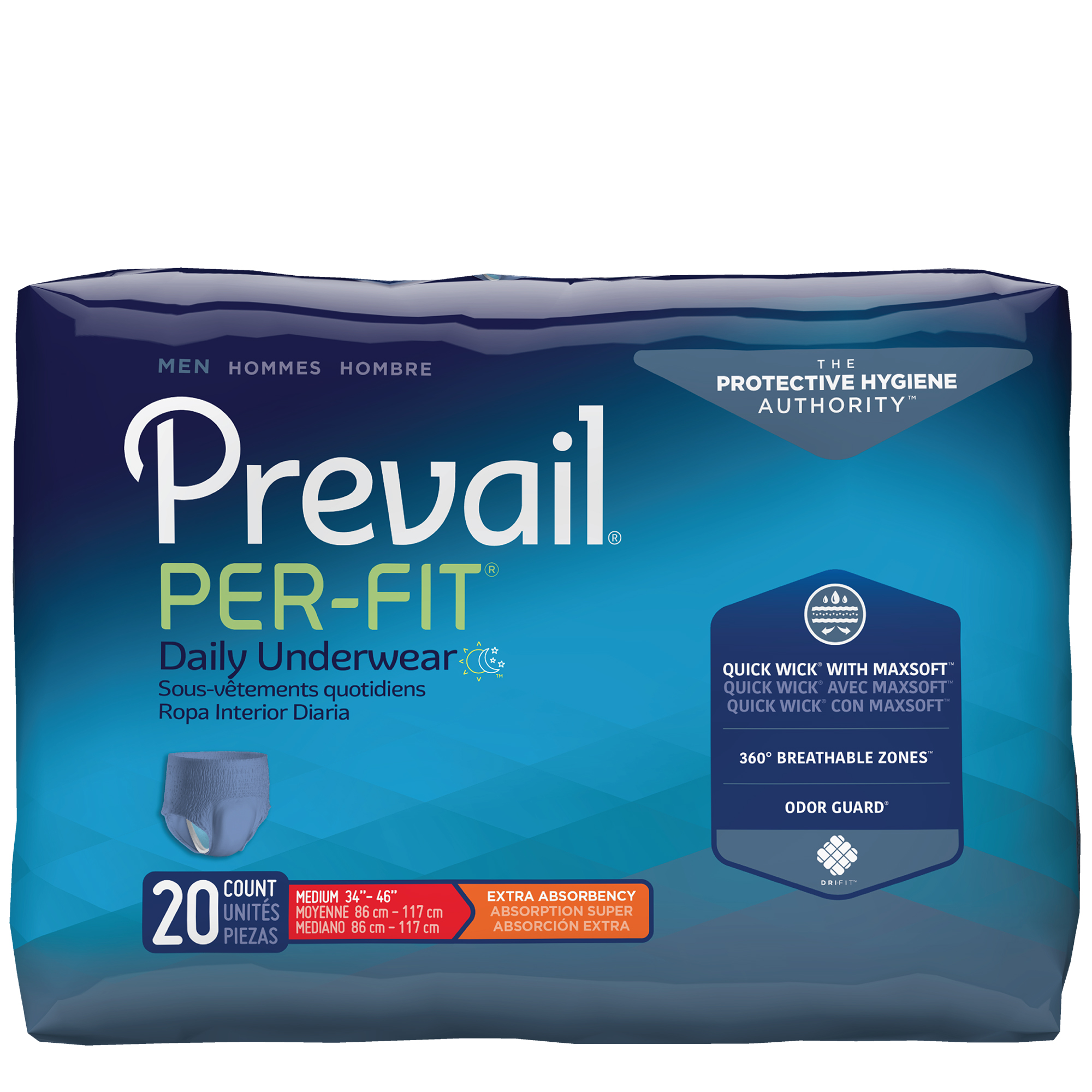 Prevail Per-Fit Protective Underwear for Men Prevail Per-Fit Protective Underwear for Men Product Image