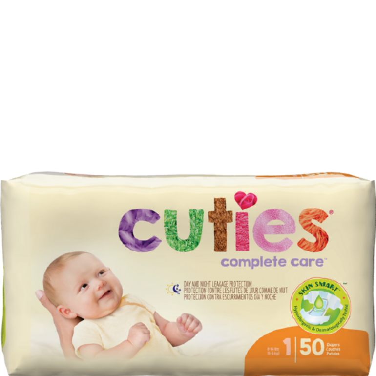 Cuties Complete Care Baby Pañales - Recién Nacido — Shop Home Med