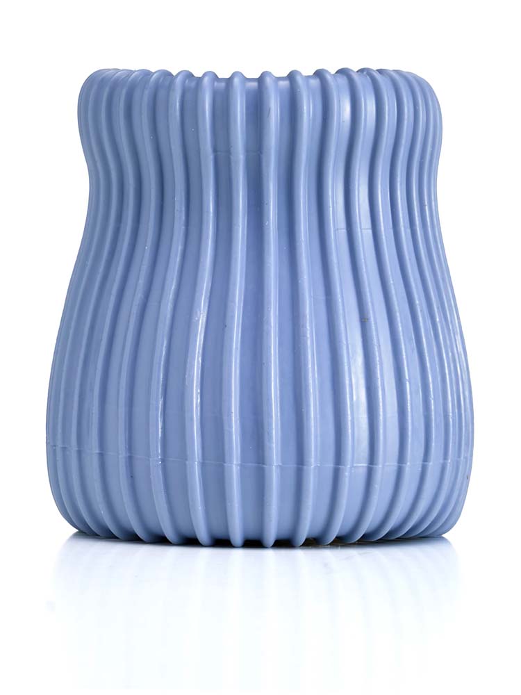 Blue SIGVARIS Doff N’ Donner Rolly device, a soft fluid-filled ring used for applying compression stockings. Product Image