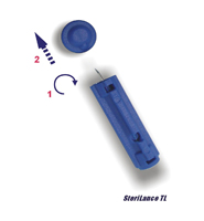 Sterilance Twist Top Lancets Sterilance® Twist Top Lancets Product Image