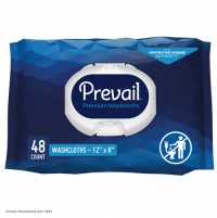 Prevail Adult Personal Wipes, Soft-pack with press-open-lid, 48 count