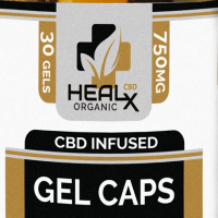 HealX CBD Gel Caps 25mg 30ct