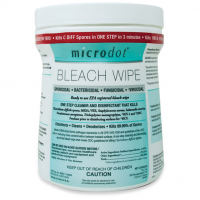 Germicidal Bleach Disinfectant Wipe