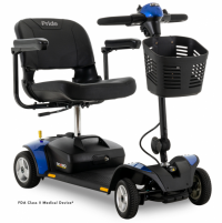 Pride Go-Go Elite Traveller 4-Wheel Mobility Scooter