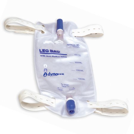 Urinary Leg Bag ster, medium 600ml w/vlv Urinary Leg Bag ster, medium 600ml w/vlv Product Image