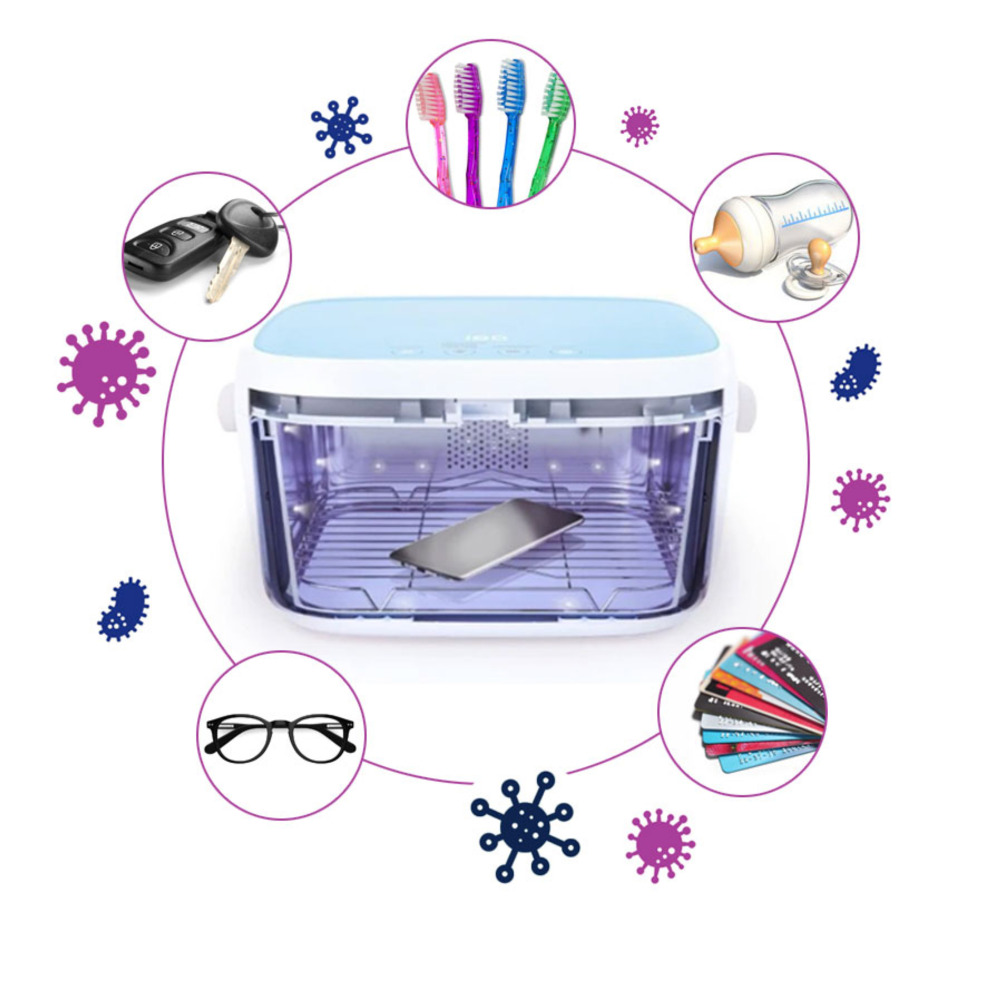 Liviliti sanitizer germ illustration